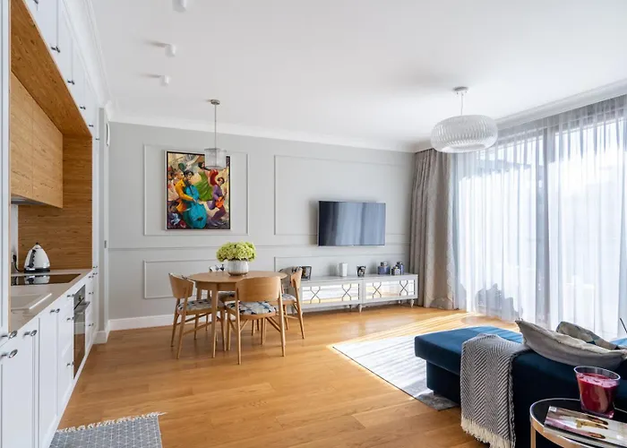 Lägenhet Luxus & Flow - Nadmorski Z Sauna I Silownia *