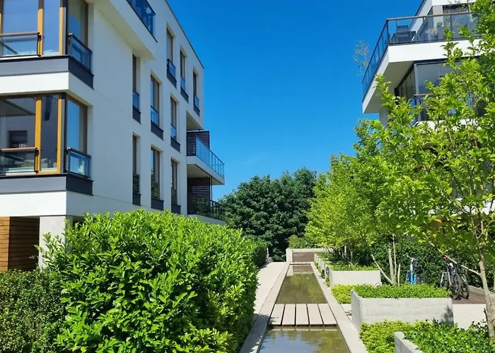 Luxus & Flow - Nadmorski Z Sauna I Silownia Lägenhet *