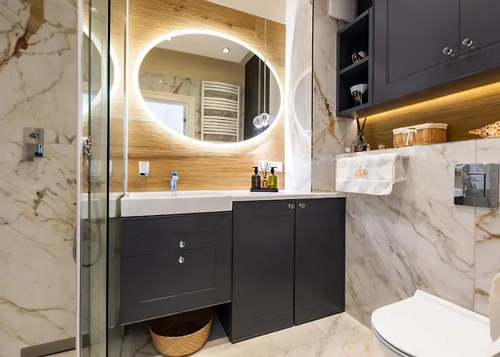 Lägenhet Luxus & Flow - Nadmorski Z Sauna I Silownia Gdańsk